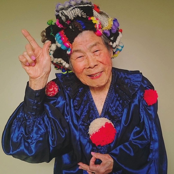 93 year old grandma model instagram saori 1000weave chinami mori 5