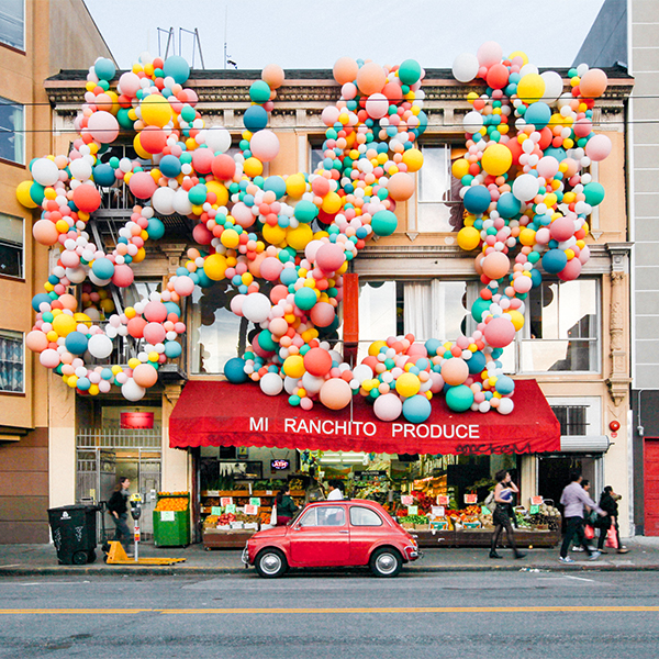 building covered in balloons | How to Create Unforgettable Experiences