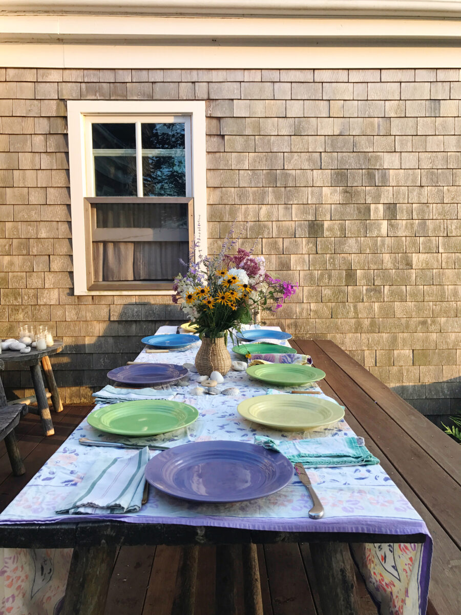 outdoor dining table | ways to make any home feel like a summer home