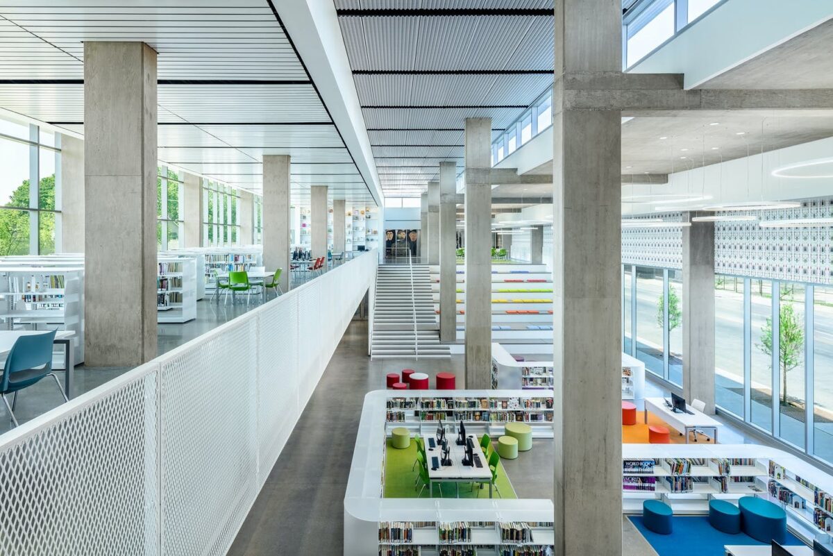 Independence Library and Apartments interior | Beautiful Public Housing Developments